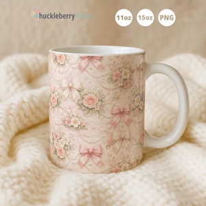 Vintage Pink Mugs - Etsy