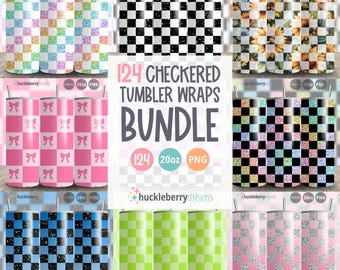 Checkered Tumbler Wrap, Checkered Tumbler, Glitter Checkered Tumbler Wrap Bundle, Trendy Tumbler Wrap, Instant Download, Commercial Use