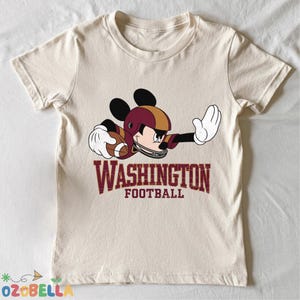 Mickey Mouse Washington Football Kids Shirt: Game Day Toddler Tee