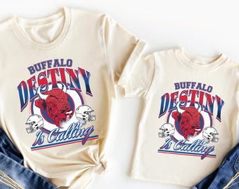 Buffalo Kids Game Day Shirt: Toddler & Youth Matching Outfit