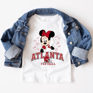 Atlanta Kids Football Shirt, Youth Game Day Tee, Cute Football T-Shirt, Atlanta Team Spirit Top