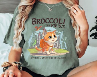 Broccoli the Fierce Shirt: Dragon Rider Romantasy Tee