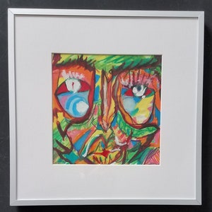 Original FRAMED Drawing on Paper - &quot;Kyle&quot;