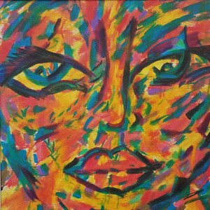 Original FRAMED Drawing on Paper - &quot;Sandy&quot;