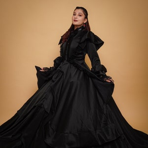 17th century black dress Dressed in Black: 17th and 18th Century Frock Flicks