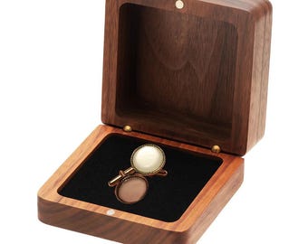Personalized Silver Cufflinks: Elegant Wedding Groom Gift Set