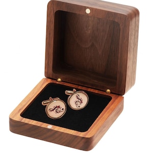 Music Notes Cufflinks Personalized Cufflinks Gift for Him Initials Cufflinks Groom Wedding Cactus Skull Cufflinks & Shirt Studs