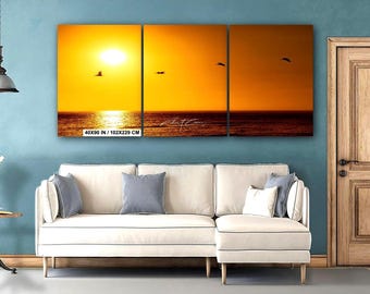 Sunset Cliffs Pelicans Print | Fine Art Photography | California Coastal Wildlife Photography