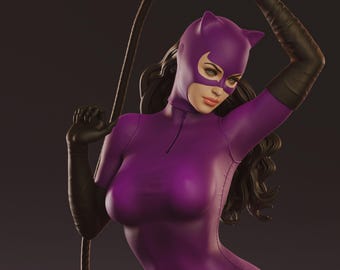 Meow Woman sfw+nsfw 3D STL File, 3D Digital Printing
