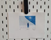 Original Handmade Print - Stairs 6/8