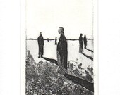 Original Handmade Print - Monks 2/6