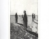Original Handmade Print - Monks 1/6