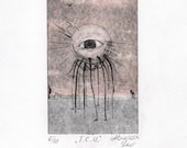 Original Handmade Print - I.C.U. 6/10