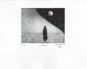 Original Handmade Print - Stairs 2/8
