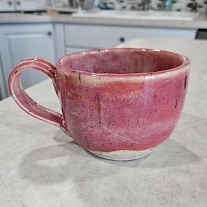 Handmade Pottery Mug, Stoneware Mug, Coffee Mug, Tea Mug, Mug for Mom, Mug for Dad, Large Coffee Mug, Birthday Gift, Coffee Lover Gift