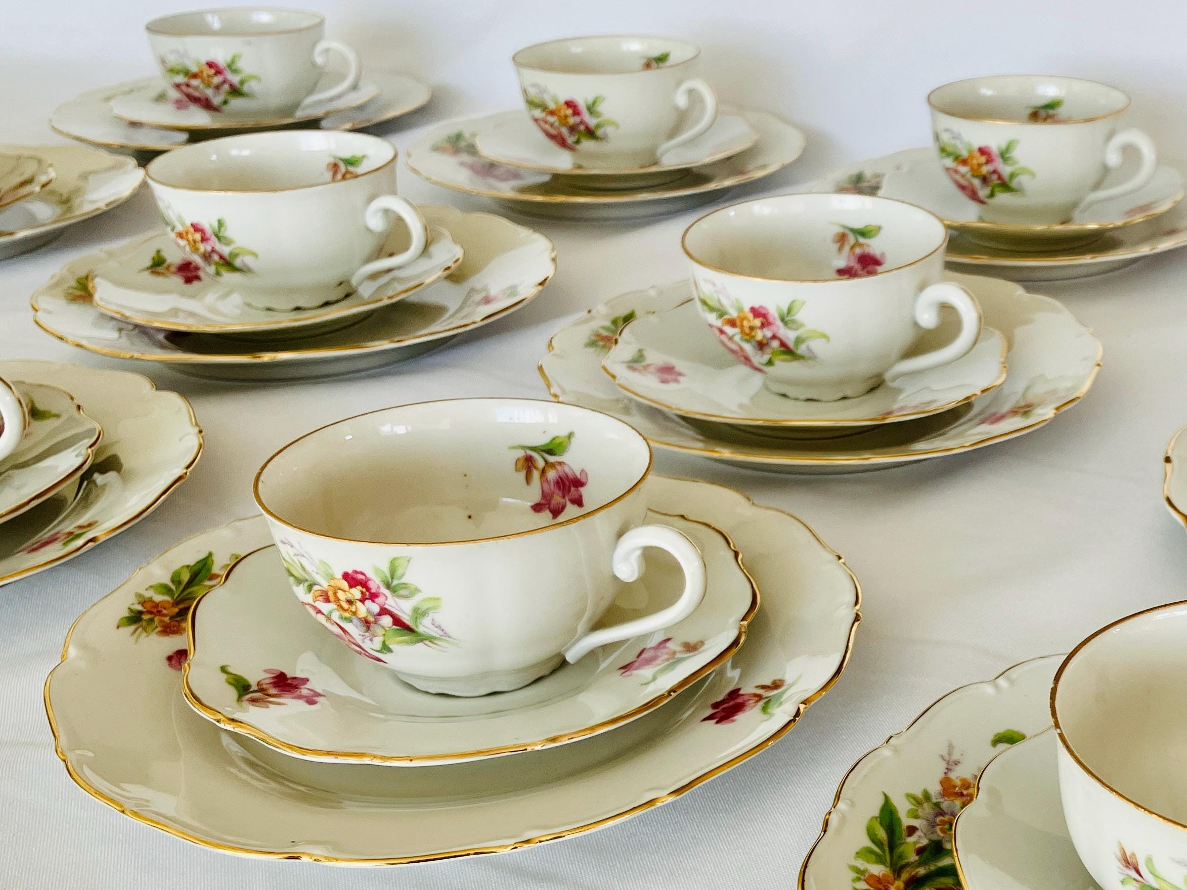 Czechoslovakia pink porcelain - Etsy 日本