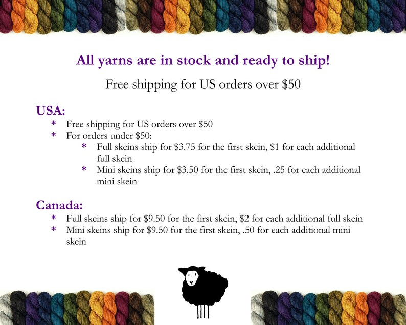 Worsted Weight Hand Dyed Yarn. 100% Superwash Merino Wool. POTLUCK RAINBOW. Indie Dyer OOAK Knitting Crochet Yarn. Deep Rich Colors image 6