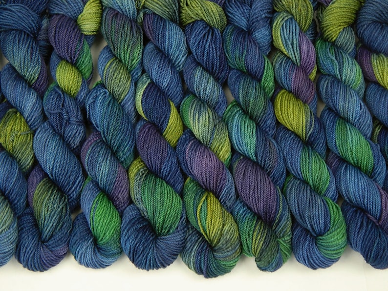 Bargain Mini Skeins 11x Sock Yarn Mini Skeins Etsy