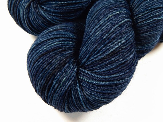 Hand Dyed Sock Yarn. Fingering Weight 4 Ply Superwash Merino Wool