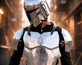 Wearable Mandalorian Steel Armor | Din Djarin Full Suit, Cosplay Gift