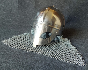 Viking Chainmail Helmet l A Unique Halloween Costume