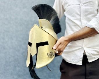 Spartaanse helm King Leonides-helm 300-film | Cosplay, Halloween-cadeau