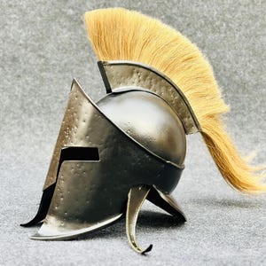 300 Spartan Helmet l King Leonidas Steel Helmet
