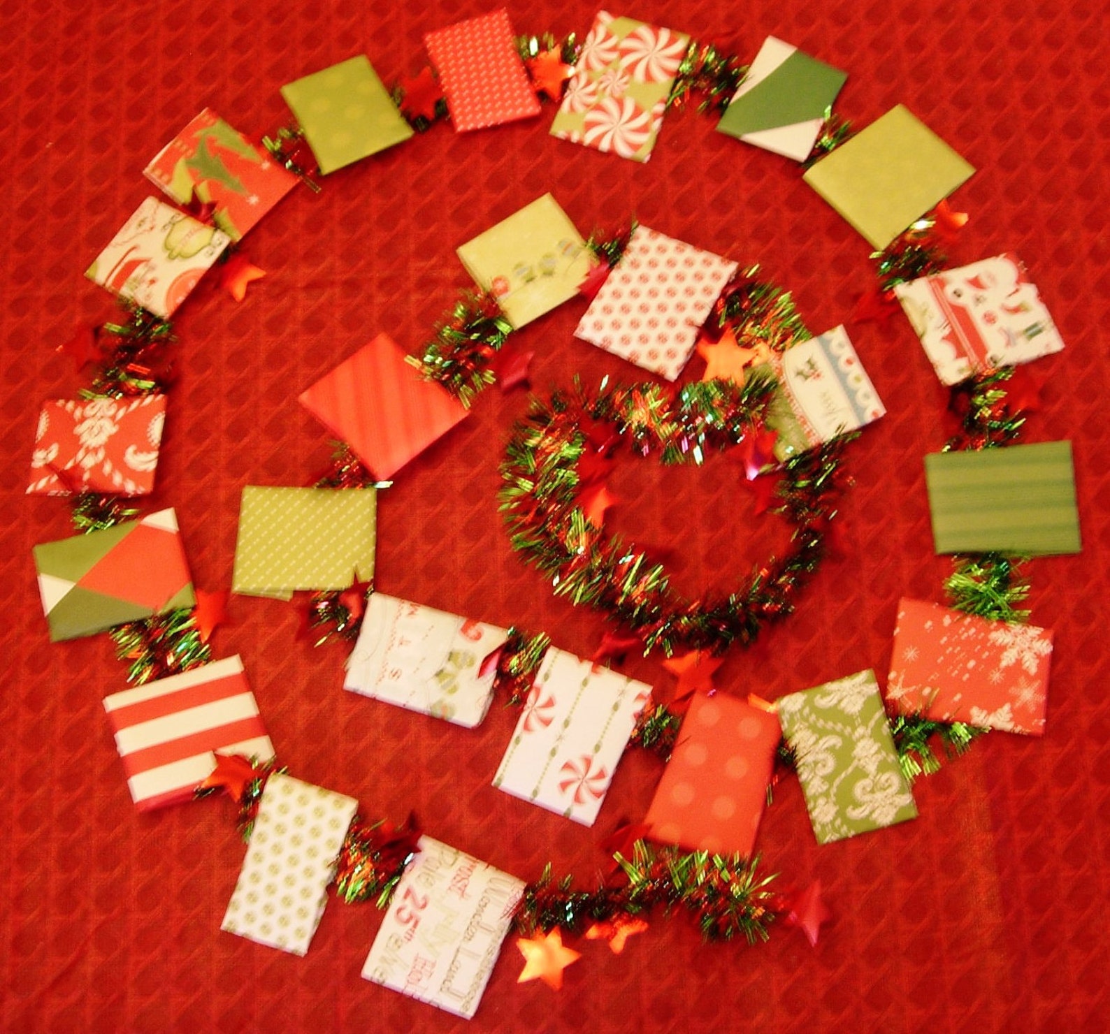 CUSTOM Tea Advent Calendar GARLAND Assorted Tea Wall Hanging Etsy CUSTOM Tea Advent Calendar GARLAND Assorted Tea Wall Hanging Etsy