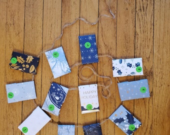 READY to SHIP 12 Days of Christmas Tea Gift GARLAND