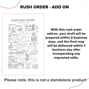 RUSH ORDER | Add On Service (Receive a draft within 2 business days and the final map within 1 business day)