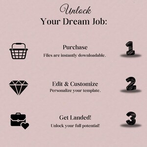 Google Docs, Word Resume Template | CV, Cover Letter & Instructions (ATS-Friendly, Editable) image 9