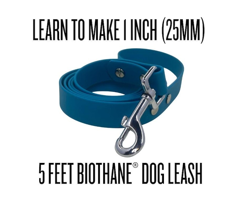 Leash Template.pdf Make a Waterproof 1 Inch Biothane® Dog Collar and Leash Template ...