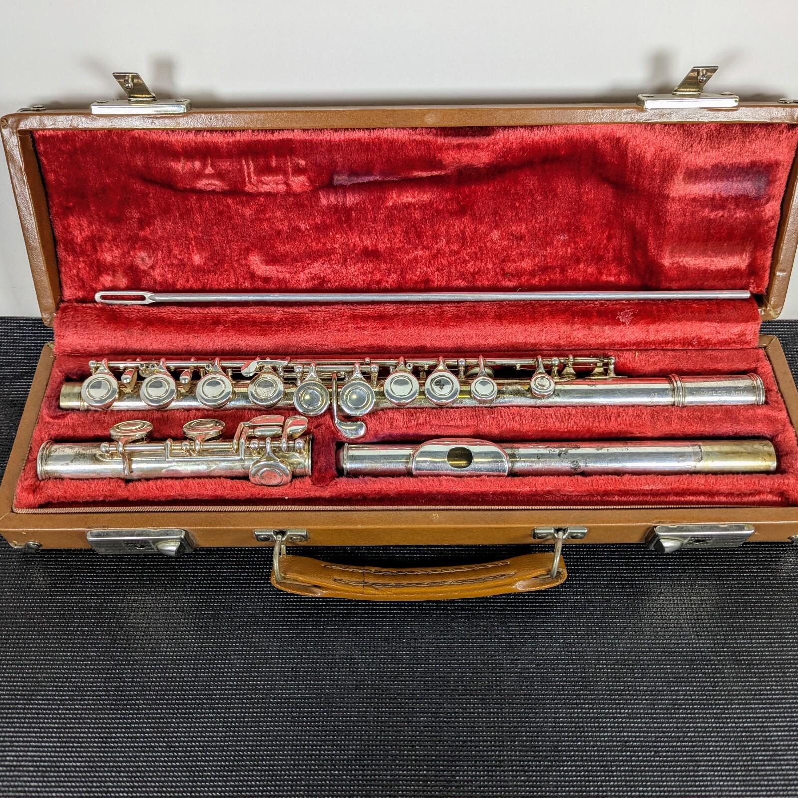 Artley フルート NOGALES ARIZ 18-0・アメリカ製・送料込！ Artley 18-0 Silver Plated Flute - Made in the USA w/ case