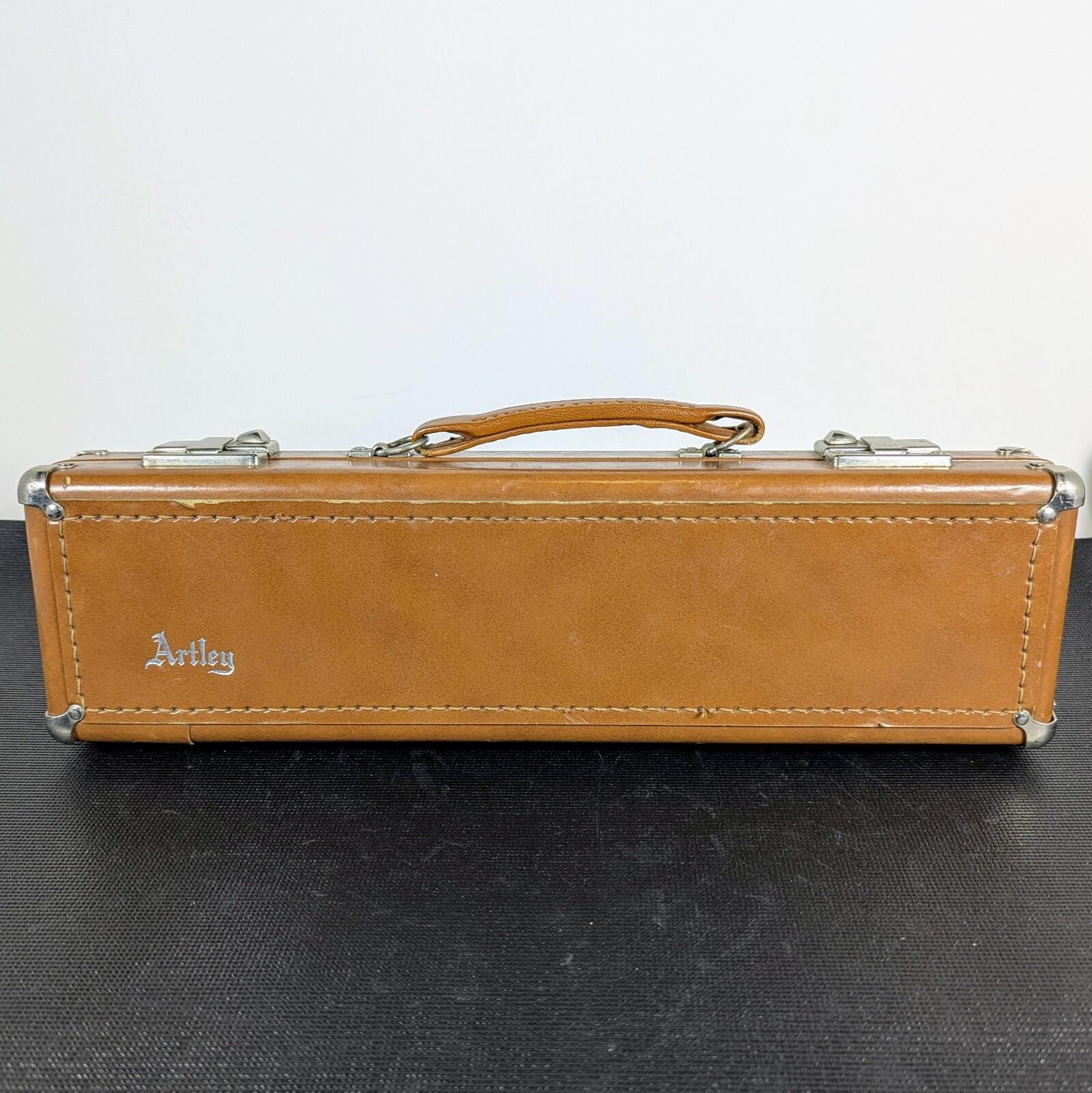 Artley フルート NOGALES ARIZ 18-0・アメリカ製・送料込！ Artley 18-0 Silver Plated Flute - Made in the USA w/ case