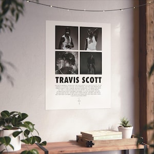 Travis Scott Musikposter, Travis Scott Wandkunst, Travis Scott Druck, Musikposter, Utopia Poster, La Flame Poster, Rap Poster, Astroworld.