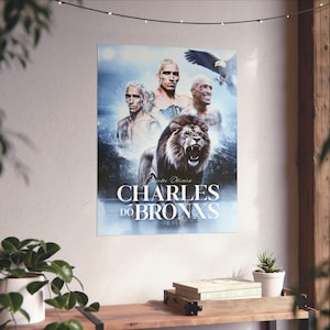 Charles Oliveira Poster Print, Do Bronx Poster, UFC Champion, Mma Wall Art, UFC Poster, Fighter Poster, Brazilian Athlete, Motivation.