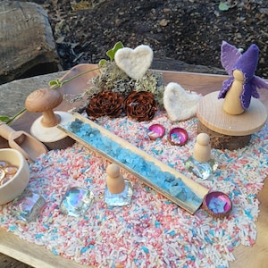Birthday Fairy Party Kit, Natural Sensory, Kids Creative Nature Toys, Loose Parts Play, Reggio-Inspired, Forest School, Waldorf, Preschool