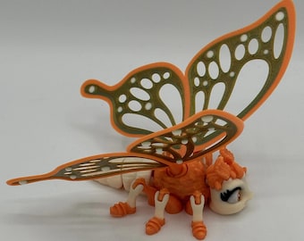 Betty Butterfly - Insetto flessibile e articolato da 5 pollici