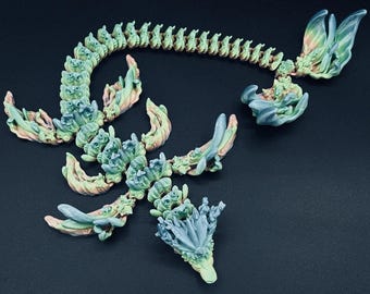 Coral Reef Dragon 19" - Multiple Colors