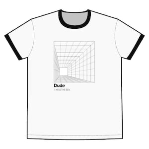 80s Memorabilia Unisex White T-Shirt