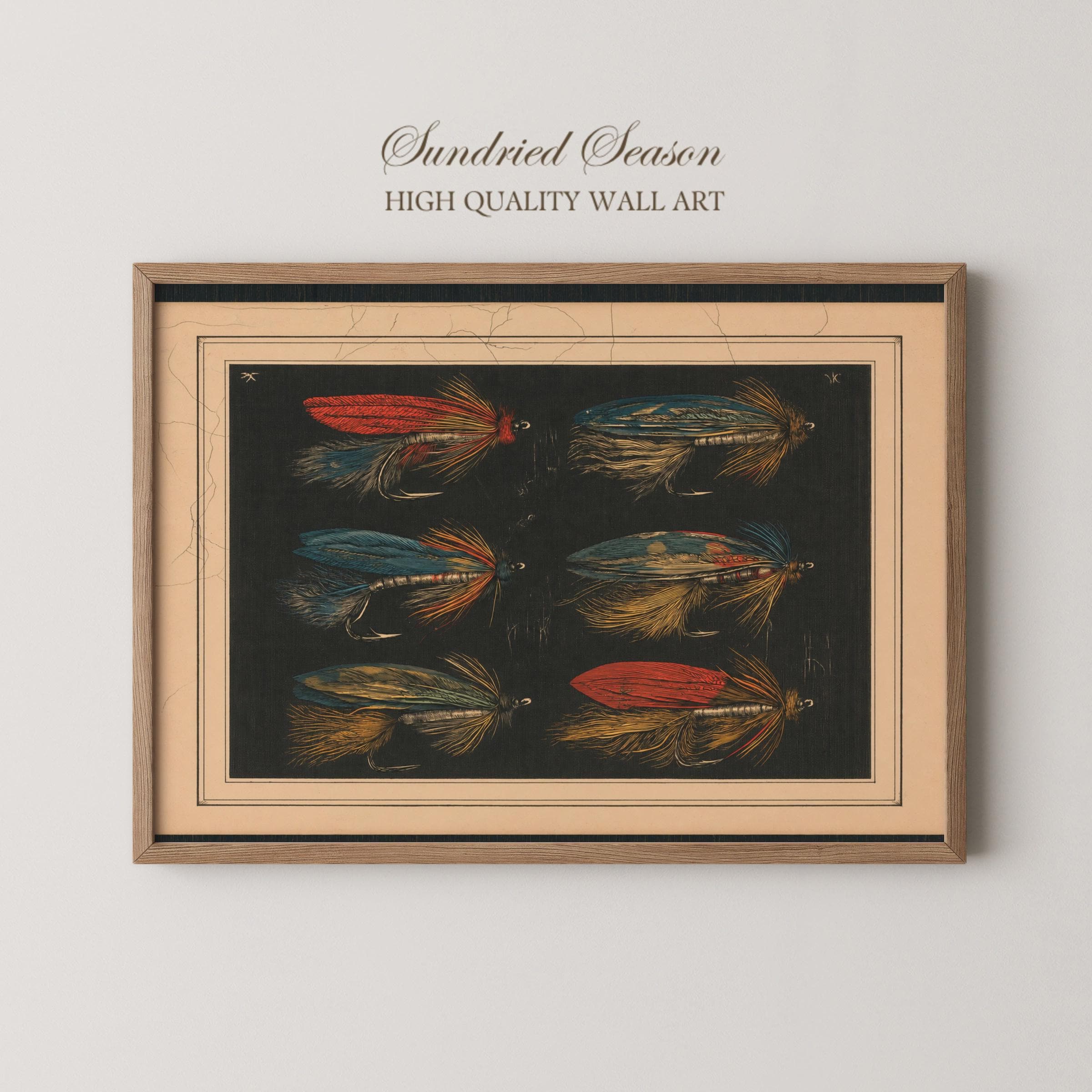 Victorian Salmon Fly - Etsy