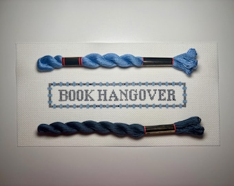 Book Hangover Needlepoint Bookmark Canvas