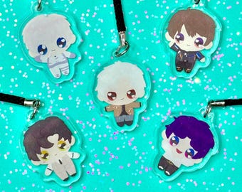 Amour et intérêt amoureux de l'espace lointain Charm pour téléphone Xavier Zayne Rafayel Sylus Caleb Otome Mignon Kawaii LADS