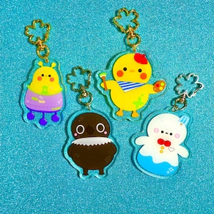 Love and Deepspace Plushie Keychain Xavier Zayne Rafayel Sylus Cute Kawaii Otome