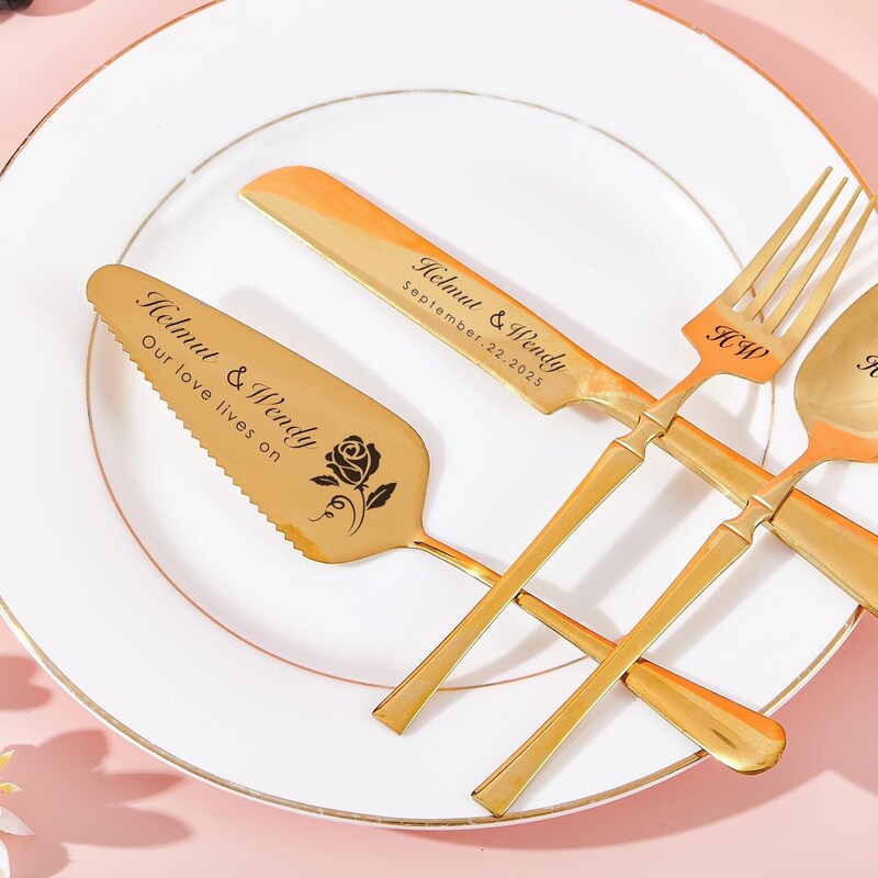 Wedding Cake Forks - Etsy