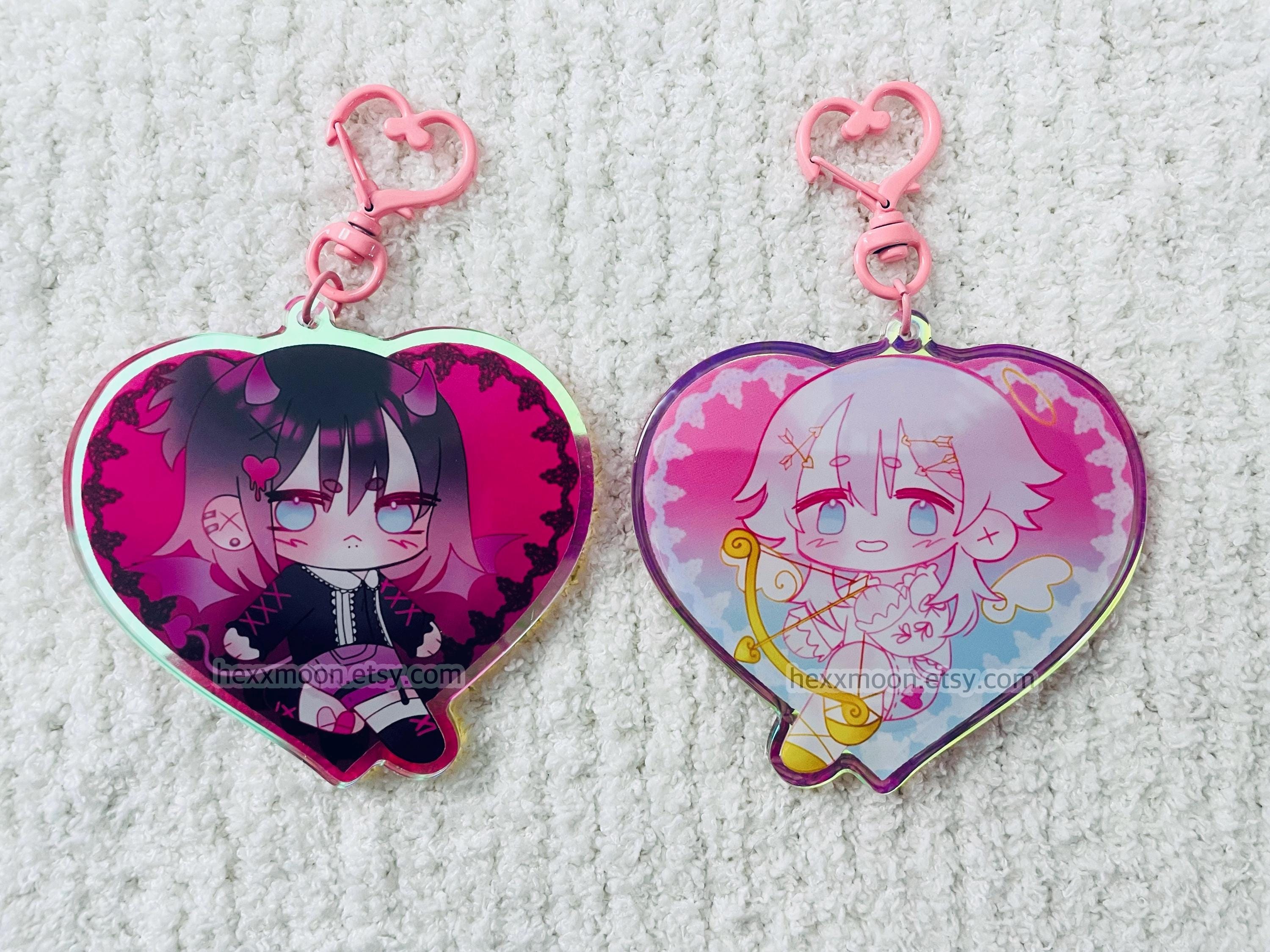 【新品未開封品】Valentine's Minorin Keychain 14 Days With You Ren/redacted Valentine's Day Holo Keychain - Etsy