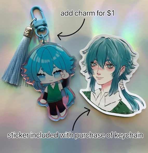 Hyugo Sugimoto [the Kid at the Back] Holo Keychain - Etsy