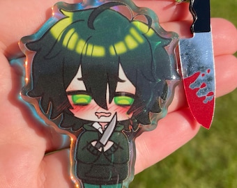 Kylar the Loner [DOL] Holo Keychain - Etsy Hong Kong