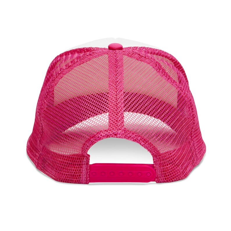 Red Bow Trucker Hat – Valentine's Day Gift for Her | Pink or Black Girly Hat with Red Bow | Cute & Trendy Trucker Hat | Teen Girl Gift image 5