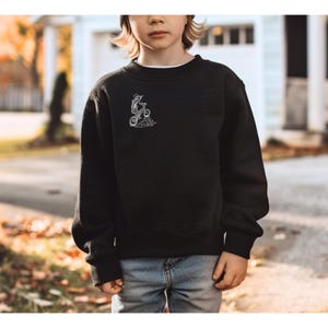 Ride or Die Kids/Youth crew neck sweatshirt | BMX sweatshirt | Skeleton sweatshirt | Funny Kids sweatshirt | BMX Apparel | Unisex sweatshirt